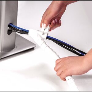 Fellowes CableZip Piso Tubo flexible para protección de cables Blanco 1 pieza(s) Fellowes CableZip Piso Tubo flexible para protección de cables Blanco 1 pieza(s)