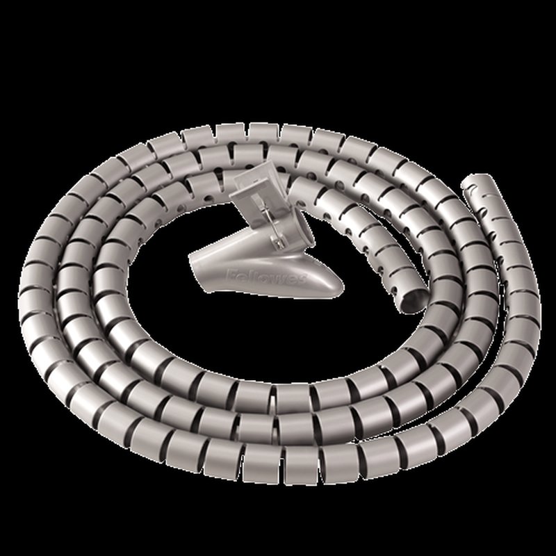 Fellowes CableZip Piso Tubo flexible para protección de cables Plata 1 pieza(s)