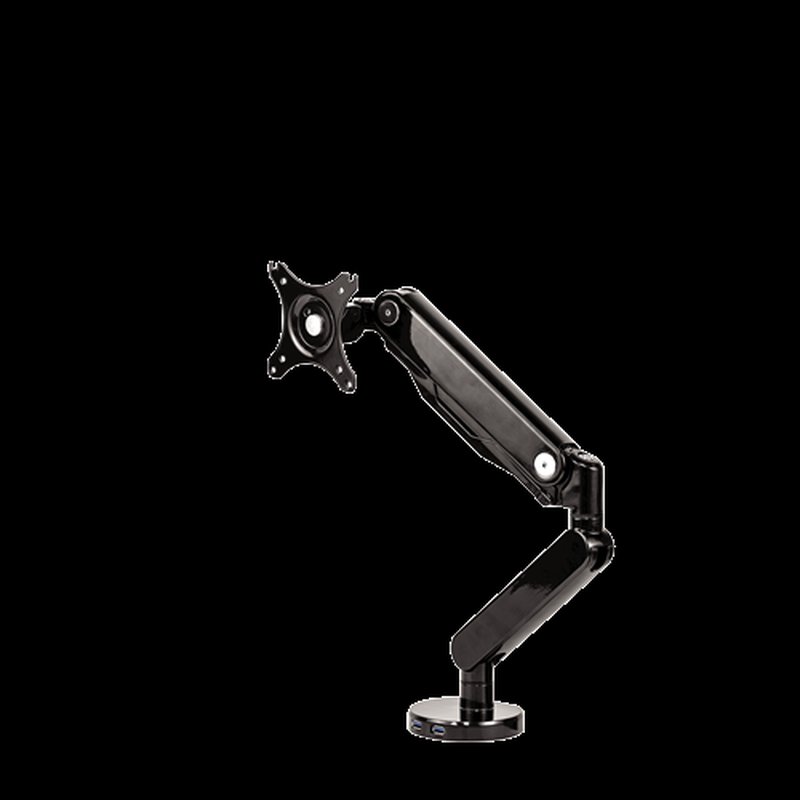 Fellowes Platinum Series 8043301 soporte para monitor 81,3 cm (32") Negro Escritorio