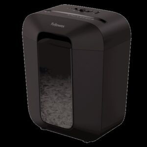 Fellowes Powershred LX45 triturador de papel Corte cruzado Negro