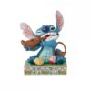 Figura Enesco Diseny Stitch Comiendo Conejo Figura Enesco Diseny Stitch Comiendo Conejo