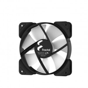 Fractal Design Aspect 12 RGB PWM Carcasa del ordenador Ventilador 12 cm Negro 1 pieza(s)