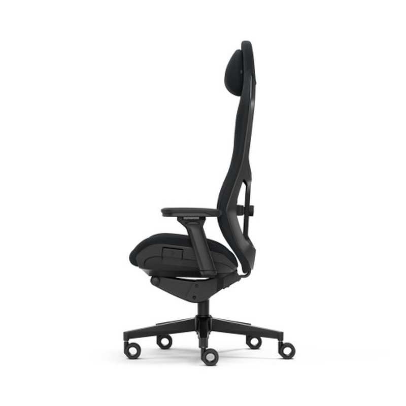 Fractal Design FD-CH-RE1A-01 silla para videojuegos Silla para videojuegos de PC Asiento acolchado Negro - Imagen 4