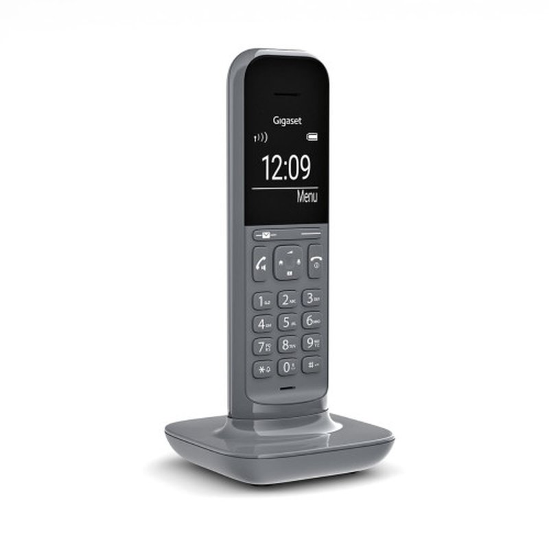 Gigaset CL390 Teléfono DECT/analógico Identificador de llamadas Gris - Imagen 3
