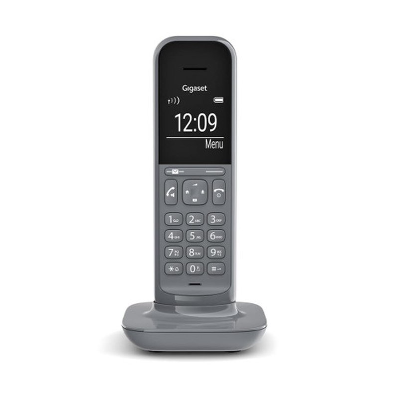 Gigaset CL390 Teléfono DECT/analógico Identificador de llamadas Gris - Imagen 4