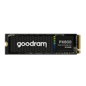 Goodram SSDPR-PX600-500-80 unidad de estado sólido M.2 500 GB PCI Express 4.0 3D NAND NVMe
