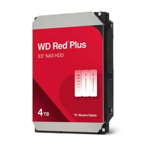HDD Red Plus 4TB 3.5 SATA 128MB
