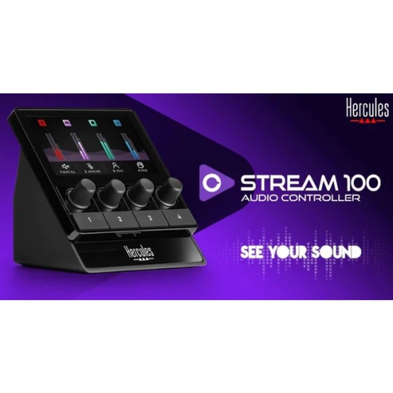 HERCULES AUDIO CONTROLLER STREAM 100 HERCULES AUDIO CONTROLLER STREAM 100 - Imagen 5