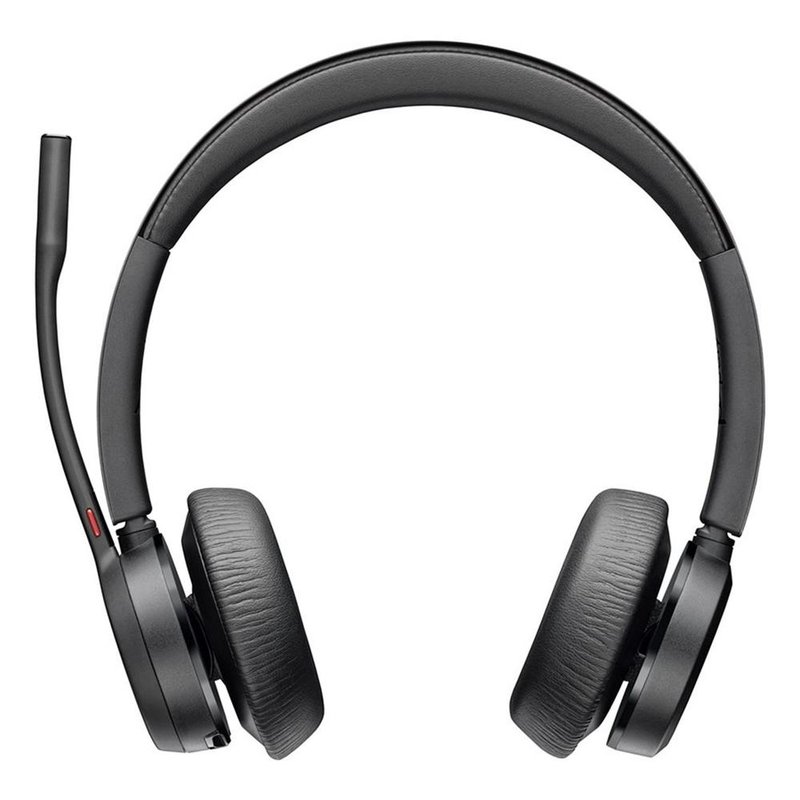 HP Auriculares Poly VOYAGER 4320-M certificados para Microsoft Teams con base de carga