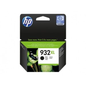 HP Cartucho de tinta original 932XL de alta capacidad negro