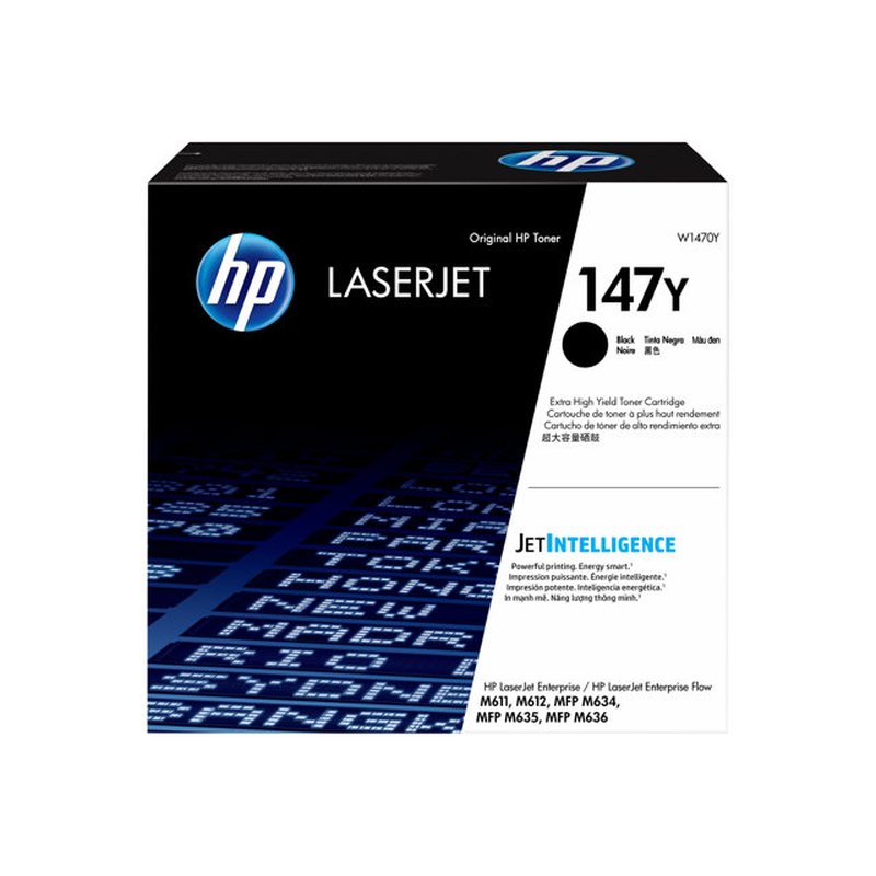 HP Cartucho de tóner Original LaserJet 147Y negro de capacidad superior