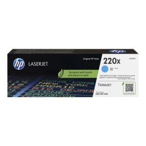 HP Cartucho de tóner Original LaserJet 220X cian