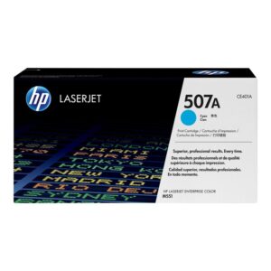 HP Cartucho de tóner original LaserJet 507A cian