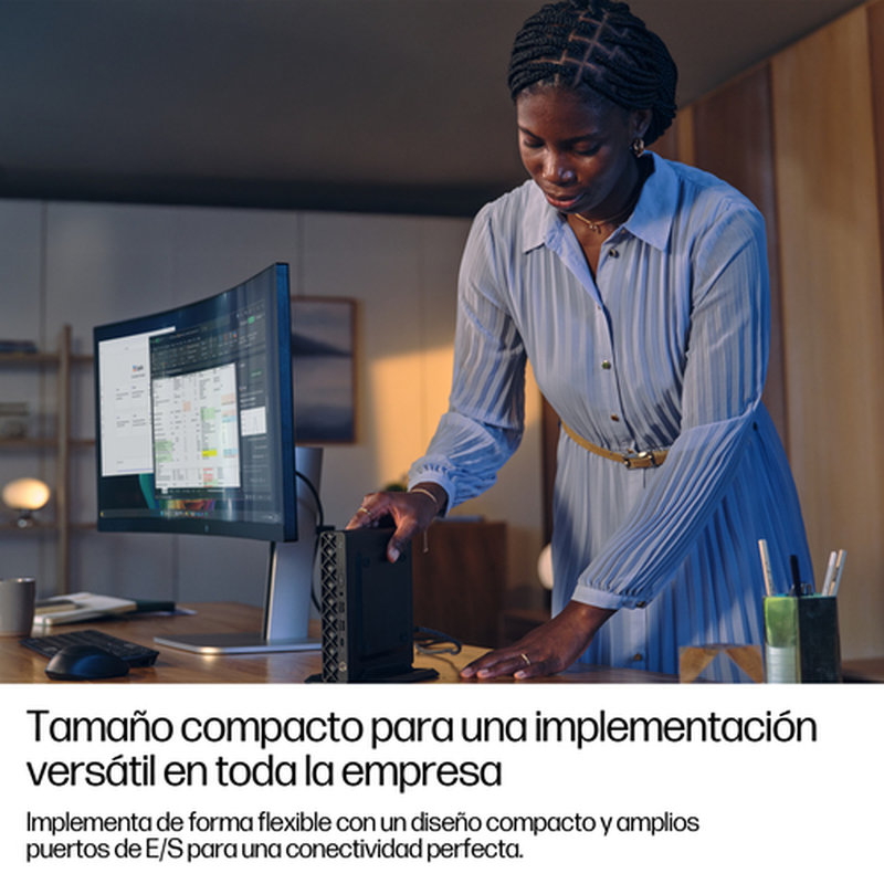 HP EliteDesk 8 Mini G1i Desktop AI PC Intel Core Ultra 5 235 16 GB DDR5-SDRAM 512 GB SSD Windows 11 Pro Mini PC HP EliteDesk 8 Mini G1i Desktop AI PC Intel Core Ultra 5 235 16 GB DDR5-SDRAM 512 GB SSD Windows 11 Pro Mini PC - Imagen 9