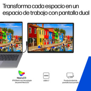 HP Series 5 Pro Monitor portátil WQXGA Pro de la serie 5 de 14 pulgadas: 514pn