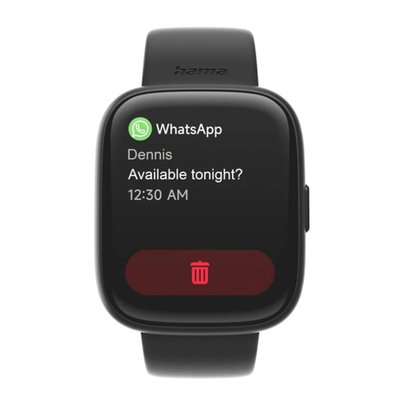 Hama 4000 4,19 cm (1.65") TFT 46 mm Digital Pantalla táctil Negro - Imagen 2