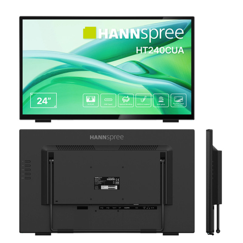 Hannspree HT240CUA pantalla para PC 60,5 cm (23.8") 1920 x 1080 Pixeles Full HD LED Pantalla táctil Negro - Imagen 14