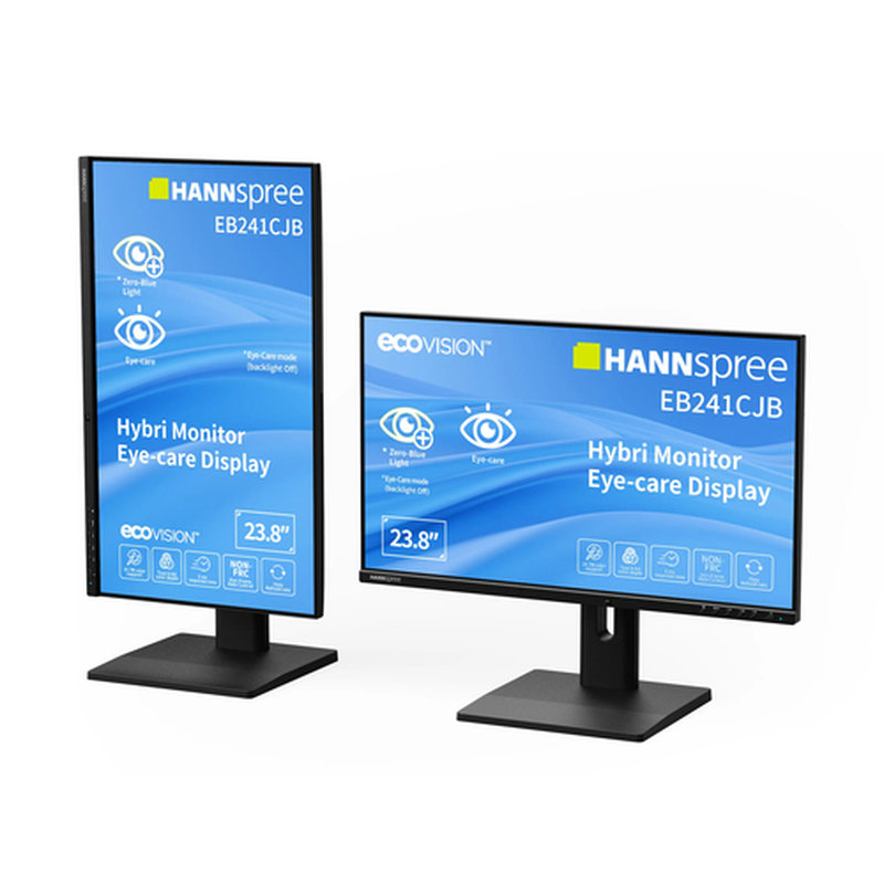 Hannspree Hybri Monitor EB241CJB pantalla para PC 60,5 cm (23.8") 1920 x 1080 Pixeles Full HD LCD Negro - Imagen 5