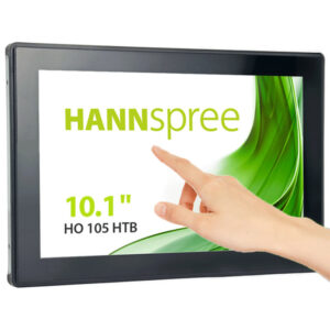Hannspree Open Frame HO 105 HTB Pantalla plana para señalización digital 25,6 cm (10.1") LCD 350 cd / m² HD Negro Pantalla táctil