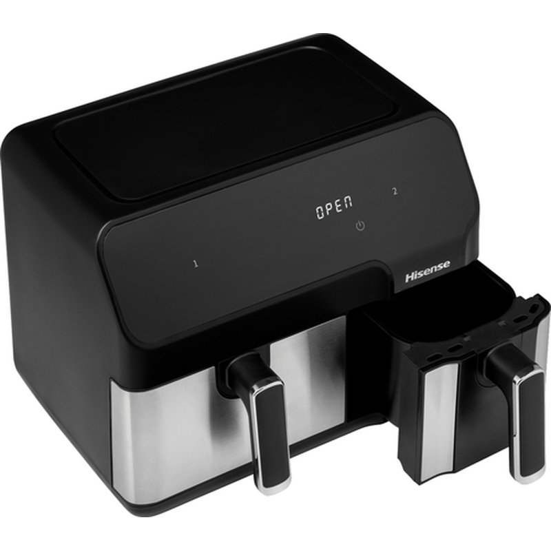 Hisense HAF2900D Doble 8,6 L Independiente 1700 W Freidora de aire caliente Negro - Imagen 4
