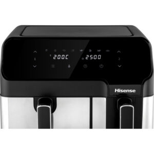 Hisense HAF2900D Doble 8,6 L Independiente 1700 W Freidora de aire caliente Negro