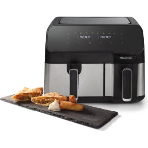 Hisense HAF2900D Doble 8,6 L Independiente 1700 W Freidora de aire caliente Negro