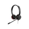 Jabra Evolve 20SE UC Stereo Auriculares Alámbrico Diadema Oficina/Centro de llamadas USB tipo A Bluetooth Negro