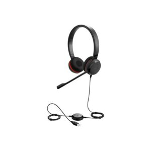 Alternative view of Jabra Evolve 20SE UC Stereo Auriculares Alámbrico Diadema Oficina/Centro de llamadas USB tipo A Bluetooth Negro