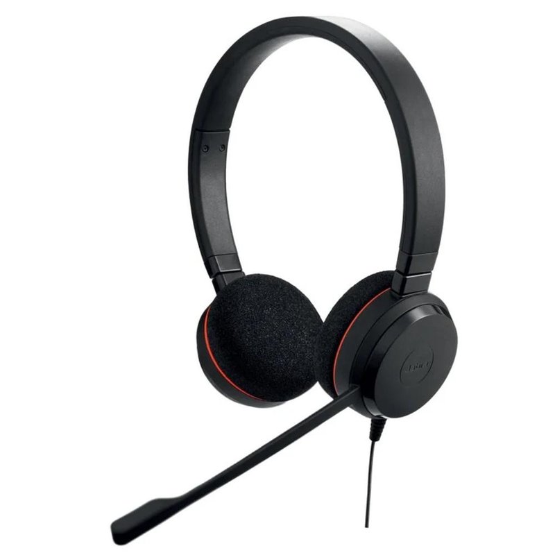 Jabra Evolve 20 MS Stereo Auriculares Alámbrico Diadema Oficina/Centro de llamadas USB tipo A Negro Jabra Evolve 20 MS Stereo Auriculares Alámbrico Diadema Oficina/Centro de llamadas USB tipo A Negro