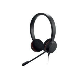 Jabra Evolve 20 UC Stereo Auriculares Alámbrico Diadema Oficina/Centro de llamadas USB tipo A Negro