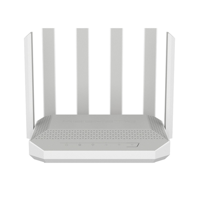 Keenetic Hero 5G (KN-4110) router inalámbrico 2.5 Gigabit Ethernet Doble banda (2,4 GHz / 5 GHz) Gris, Blanco