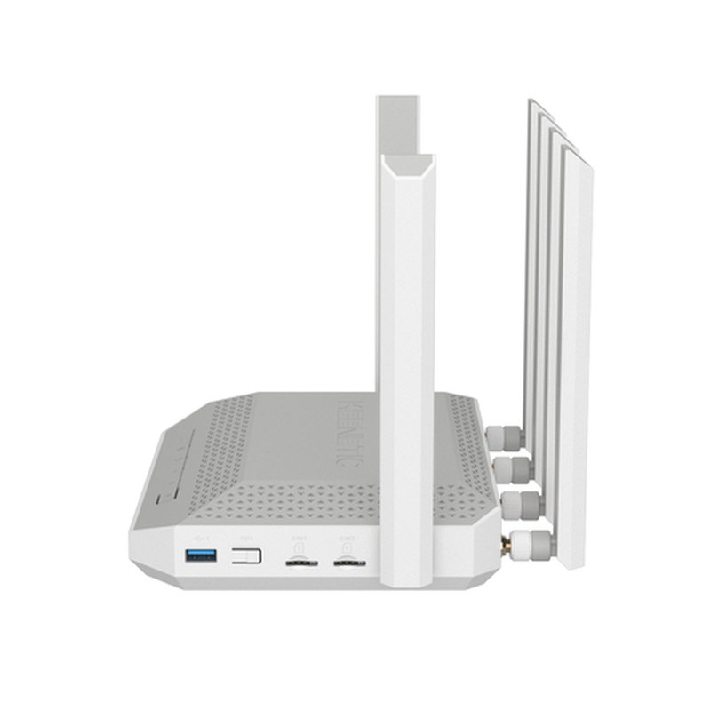 Keenetic Hero 5G (KN-4110) router inalámbrico 2.5 Gigabit Ethernet Doble banda (2,4 GHz / 5 GHz) Gris, Blanco - Imagen 12