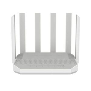 Alternative view of Keenetic Hero 5G (KN-4110) router inalámbrico 2.5 Gigabit Ethernet Doble banda (2,4 GHz / 5 GHz) Gris, Blanco