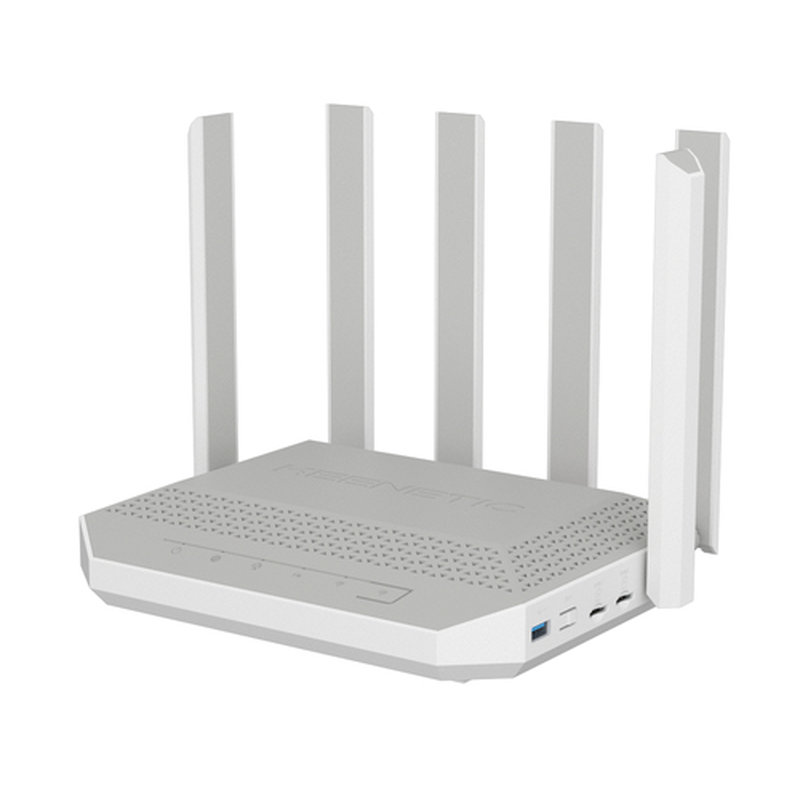 Keenetic Hero 5G (KN-4110) router inalámbrico 2.5 Gigabit Ethernet Doble banda (2,4 GHz / 5 GHz) Gris, Blanco - Imagen 5