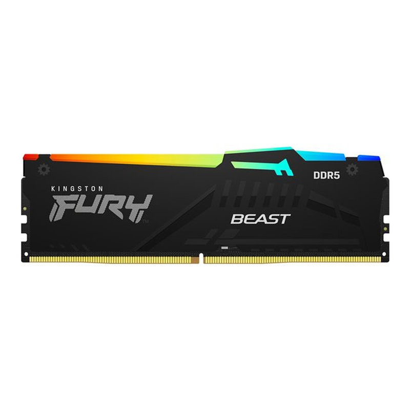 Kingston Technology FURY Beast RGB módulo de memoria 32 GB 1 x 32 GB DDR5 Kingston Technology FURY Beast RGB módulo de memoria 32 GB 1 x 32 GB DDR5