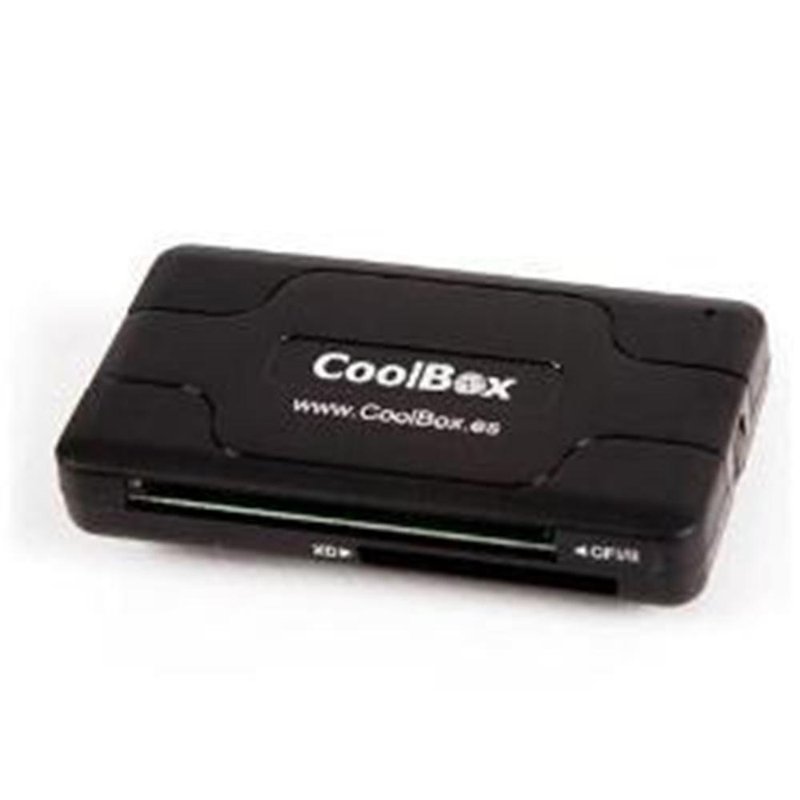LECTOR MEMORIAS COOLBOX 60 EN 1 CRE-050 USB BLACK