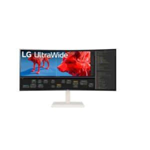 LG 38BR85QC-W pantalla para PC 96,5 cm (38") 3840 x 1600 Pixeles UltraWide Quad HD+ LCD Blanco