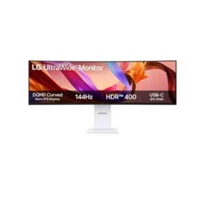 LG 49U950A-W pantalla para PC 124,5 cm (49") 5120 x 1440 Pixeles Dual QHD LED Negro, Blanco