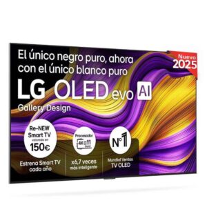 LG OLED evo AI OLED65G55LW 165,1 cm (65") 4K Ultra HD Smart TV Wifi Plata