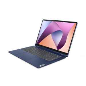 Lenovo IdeaPad Flex 5 14ABR8 AMD Ryzen™ 7 5825U Híbrido (2-en-1) 35,6 cm (14") Pantalla táctil WUXGA 16 GB LPDDR4x-SDRAM 512 GB SSD Wi-Fi 6 (802.11ax) Windows 11 Home Español Azul