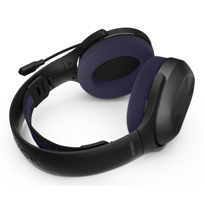 Lenovo Legion H410 Auriculares Inalámbrico Diadema Juego USB Tipo C Bluetooth Negro, Púrpura - Imagen 7