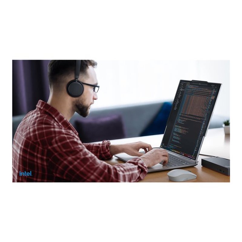 Lenovo ThinkBook Plus G6 Rollable Copilot+ PC Intel Core Ultra 7 258V Portátil 35,6 cm (14") 32 GB LPDDR5x-SDRAM 1 TB SSD Wi-Fi 7 (802.11be) Windows 11 Pro Español Gris - Imagen 14