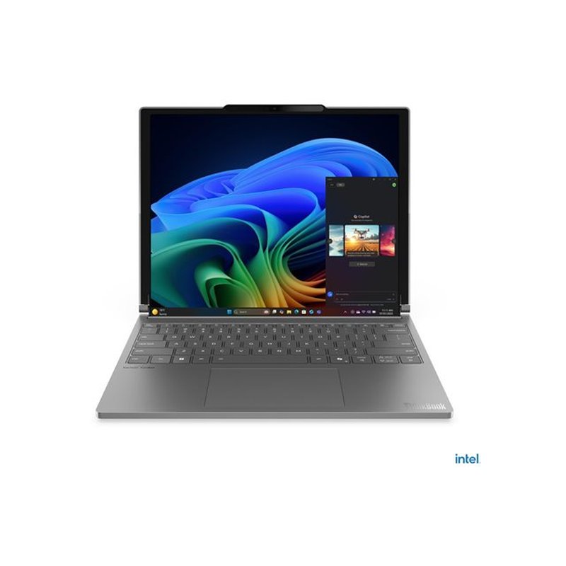 Lenovo ThinkBook Plus G6 Rollable Copilot+ PC Intel Core Ultra 7 258V Portátil 35,6 cm (14") 32 GB LPDDR5x-SDRAM 1 TB SSD Wi-Fi 7 (802.11be) Windows 11 Pro Español Gris - Imagen 3