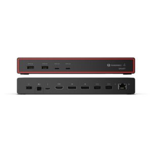 Lenovo ThinkPad Thunderbolt 4 Smart Dock Gen2 7500 Alámbrico Negro