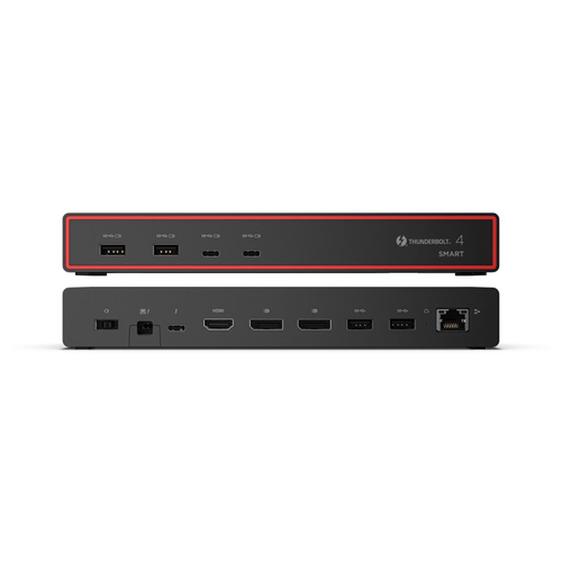 Lenovo ThinkPad Thunderbolt 4 Smart Dock Gen2 7500 Alámbrico Negro Lenovo ThinkPad Thunderbolt 4 Smart Dock Gen2 7500 Alámbrico Negro