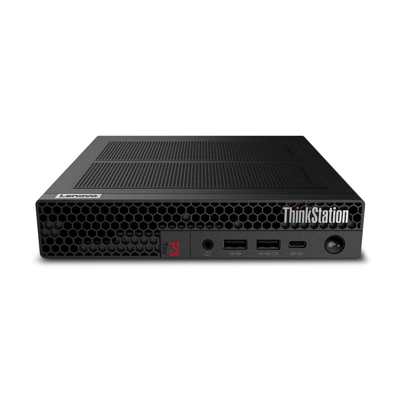 Lenovo ThinkStation P3 Tiny Gen 2 Intel Core Ultra 7 265 32 GB DDR5-SDRAM 1 TB SSD NVIDIA RTX A1000 Windows 11 Pro Mini PC Puesto de trabajo Negro