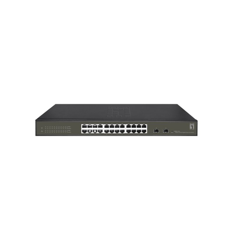 LevelOne GES-2126 switch Gestionado L2 Gigabit Ethernet (10/100/1000) Negro