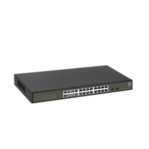 LevelOne GES-2126 switch Gestionado L2 Gigabit Ethernet (10/100/1000) Negro