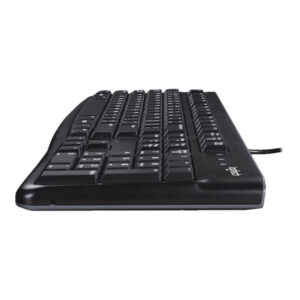 Logitech Desktop MK120 teclado Ratón incluido USB QWERTY Inglés Negro