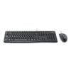 Logitech Desktop MK120 teclado Ratón incluido USB QWERTY Inglés Negro